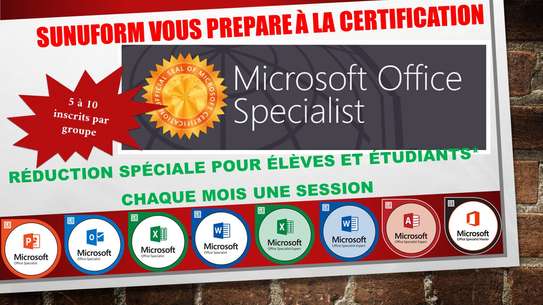 Examen de Certification Microsoft Office Spécialist image 2