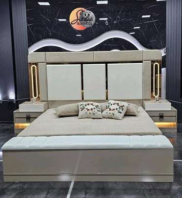 CHAMBRE A COUCHER 6BATTANTS 6PIECES BEIGE LORA image 2