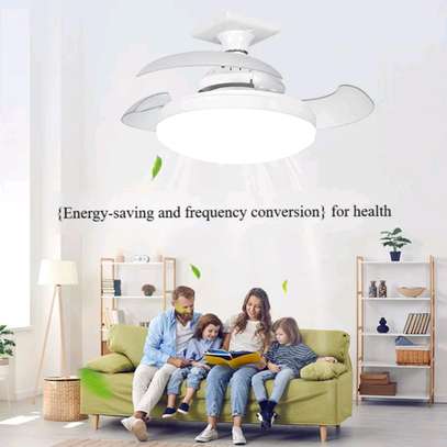 Ventilateur Plafonnier LED Moderne avec Télécommande image 2