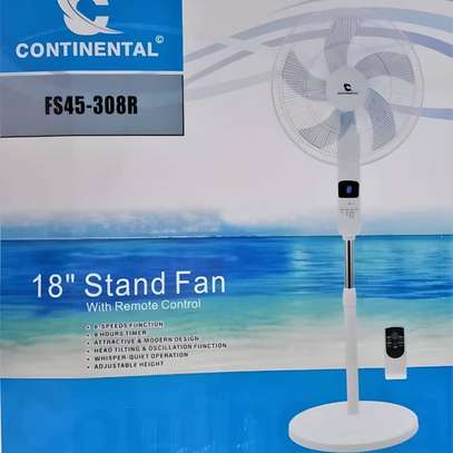 VENTILENTEUR CONTINENTAL 18" SUR PIED AVEC COMMANDE image 1