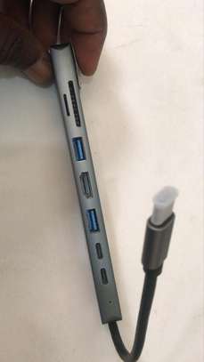 Hub USB C 3 in 1 ou 8 in 1 image 2