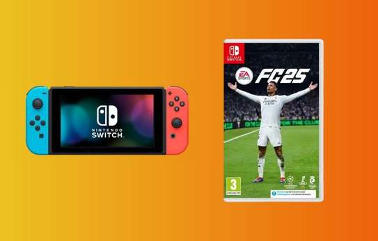 Nintendo switch+fc25 image 1