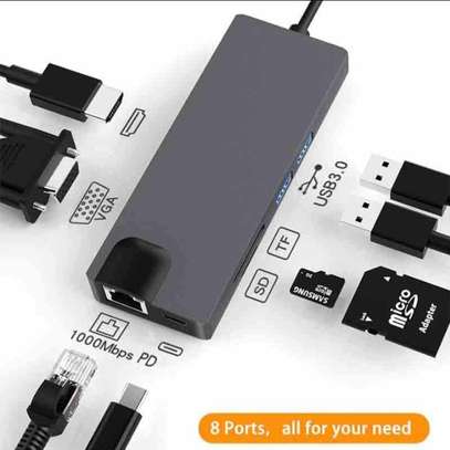 Hubs USB-C 8 in 1 image 1