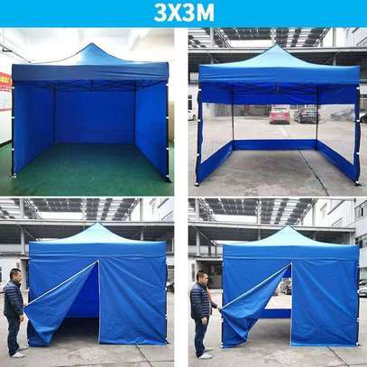 Tente Pliante 3x3 m avec Paroi Latérale image 3