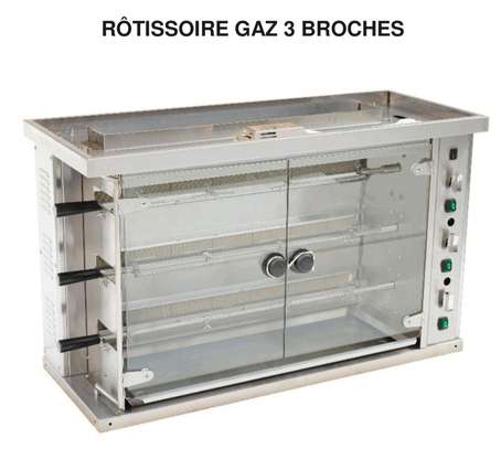 Rôtissoire 3 broches a gaz image 2
