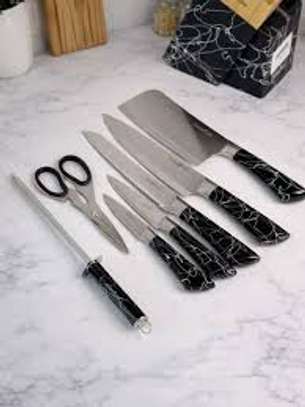 Couteaux  8 pièces avec support rotatif image 2