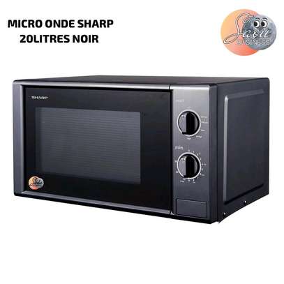 MICRO ONDE SHARP 20LITRES NOIR R-20GB(S) image 1