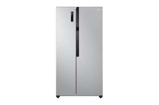 REFRIGERATEUR 519LITRES LG SIDE BY SIDE 2PORTES GRIS image 1