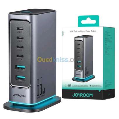 station de charge Joyroom 65W GaN (modèle JR-TCM02) image 3