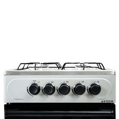 CUISINIERE 4FEUX ASTECH 50X50 A GAZ GRIS CSL50DAS14 image 3