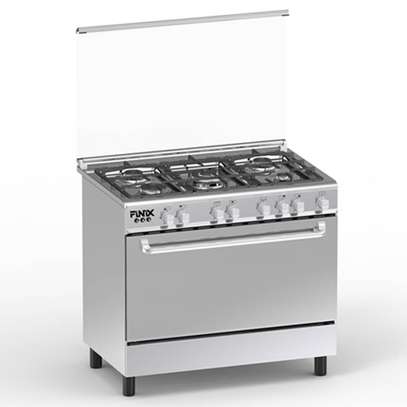 CUISINIERE 5FEUX FINIX 90X60 INOX G95NDM (62V12T2G1X) image 2
