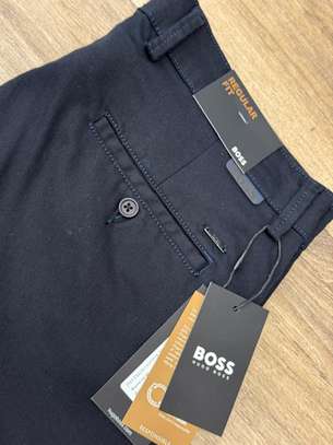 Boss Regular Fit Pantalon Bleu Marine Taille S M L image 9