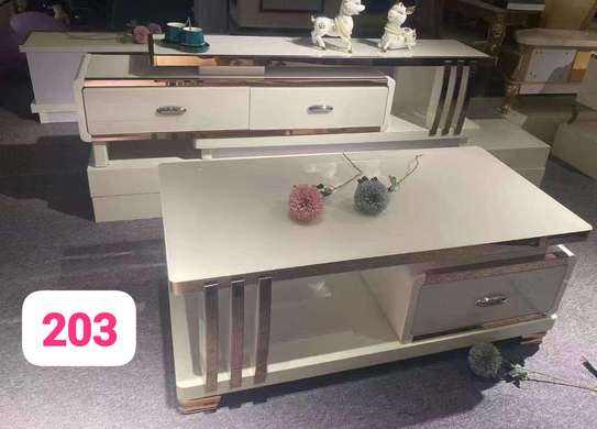 Ensemble table tv - table basse image 2