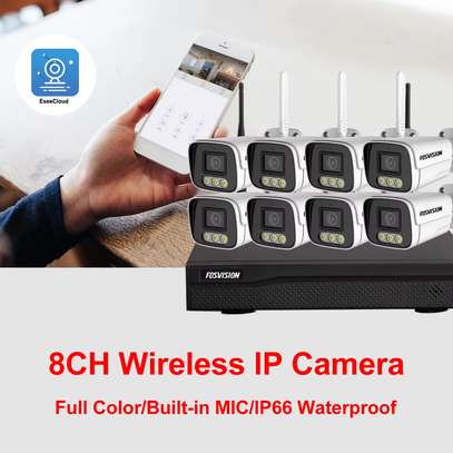 kit de 8 caméras sans fil ou IP POE image 2