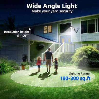 Paire de Lampes Solaires LED 300W avec Télécommande image 4