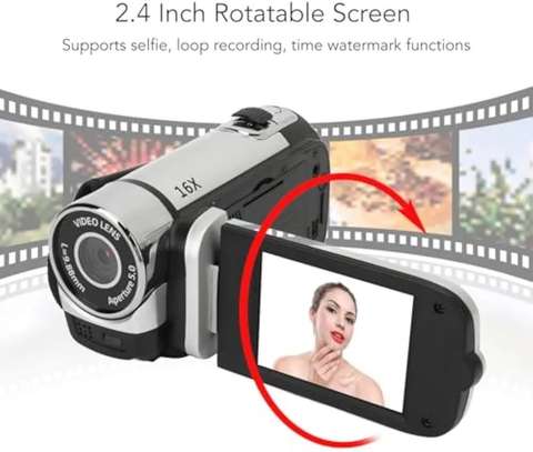 Mini Caméscope numérique HD zoom x16 écran rotatif 270° image 3