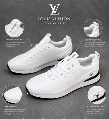 Louis Vuitton sneakers homme bleu -blanc confort premium image 4
