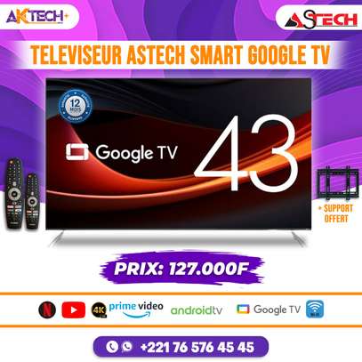 ASTECH SMART GOOGLE TV 43 POUCES image 1