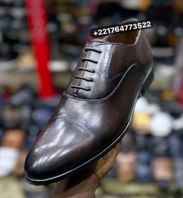 Chaussure de luxe 100% Cuir authentique pour homme image 7