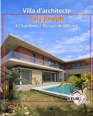 Villa d'architecte à vendre à Saly Joseph image 1