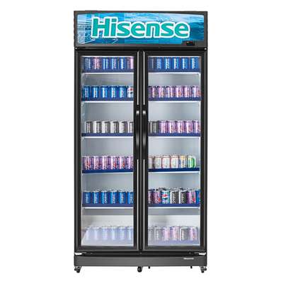 RÉFRIGÉRATEUR 758LITRES HISENSE VITRINE 2PORTES image 1