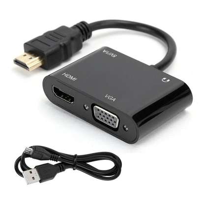 Adaptateur HDMI 4K vers VGA, HDMI avec Prise Stéréo 3,5 mm image 9