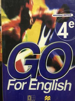 Livre anglais *Go for english* image 1