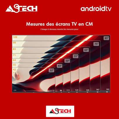 TV ASTECH  32" à 85" image 1