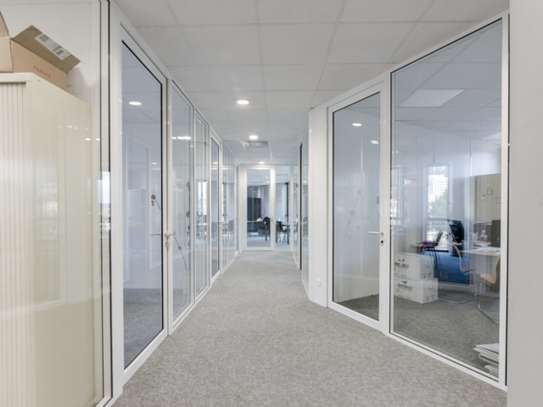 CLOISON DE BUREAU EN ALUMINIUM image 1