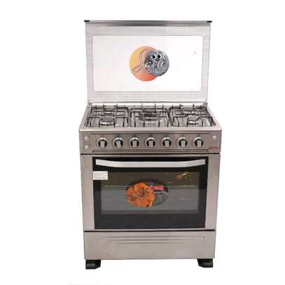 CUISINIERE ASTECH 5FEUX 80X60 A GAZ
AVEC FOUR A GAZ INOX image 4