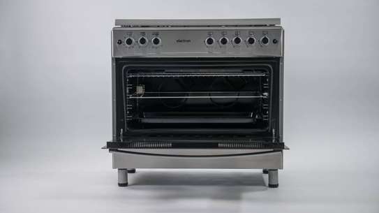 CUISINIERE ELACTRON 5FEUX 90X60 INOX EL6090 image 2