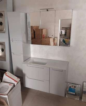 Meuble salle de bain avec miroir image 5