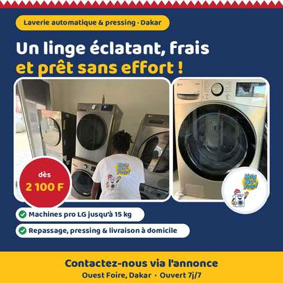 Laverie & pressing à domicile – Almadies, Ngor, Mermoz image 2
