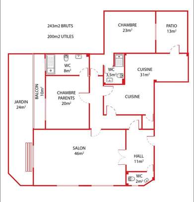 Appartement à louer a yoff cité Biagui image 12