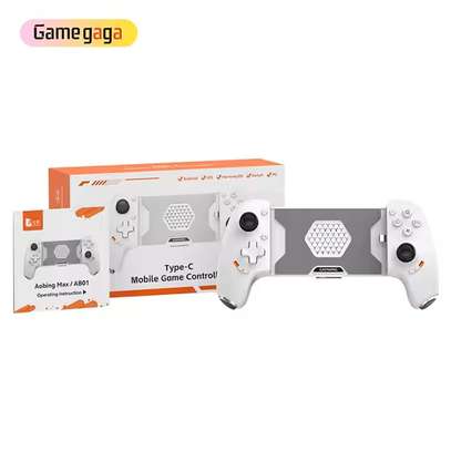 Gamegaga manette smartphone blanche joystick analogique image 5