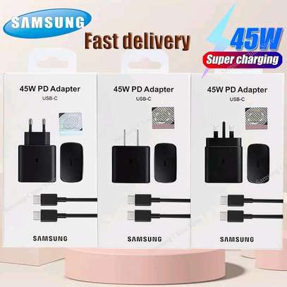 Chargeur samsung ultra rapide 45 W PD image 1