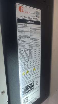 Onduleur hybride 6kva 48av image 2