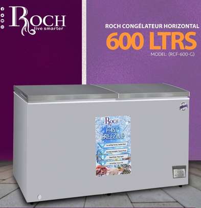 CONGELATEUR 600LITRES ROCH HORIZONTAL GRIS RCF600G image 1