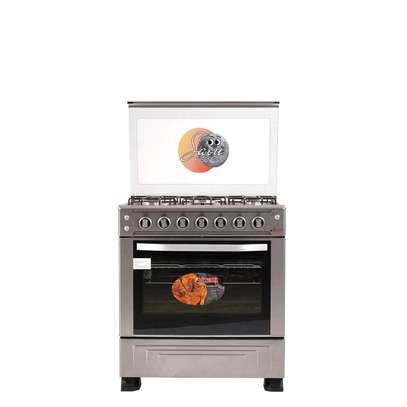 CUISINIERE ASTECH 5FEUX 80X60 A GAZ
AVEC FOUR A GAZ INOX image 2