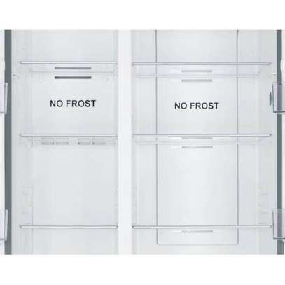 REFRIGERATEUR HAIER SIDE BY SIDE 2PORTES NOIR HSR3918ENPB image 3