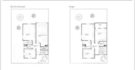 Superbe villa angle F5 R+1 de 211m2 TF Almadies 2 image 1