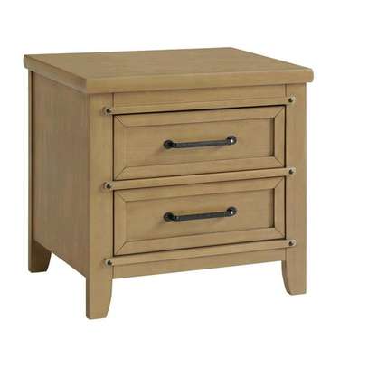 Table de chevet Soho Baby Morrison 2 tiroirs en bois miel image 3