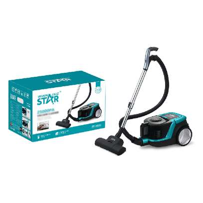 Aspirateur traîneau compact bleu ergonomique silencieux image 3