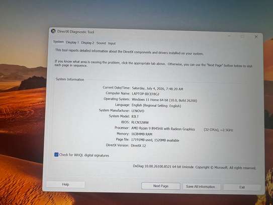 Legion Pro 5| Ryzen 9 8945HX| RTX 5060 8 Go| 16GB| 1 To image 8