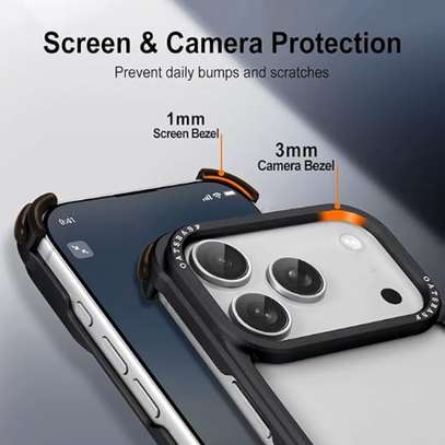 Apple coque bumper en métal pour iphone 17 pro max image 2