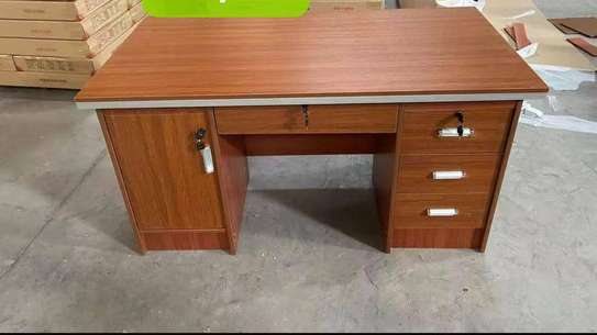Table de bureau 1m20 en bois image 1