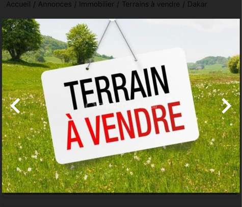 TERRAIN À VENDRE – ZONE SAPCO  Cité SALY image 1