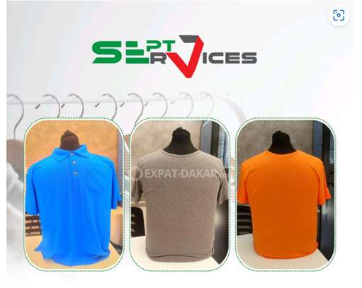 Lacoste&t-shirt hommes courtes manche image 4