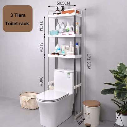Étagère WC 3 niveaux gain de place image 1