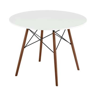 Table à manger ronde en bois image 4